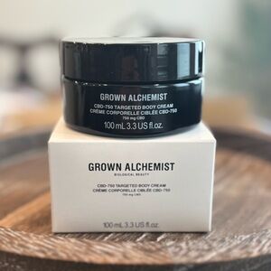 🌿 Grown Alchemist CBD-750 Targeted Body Cream • 100 mL / 3.3 fl oz